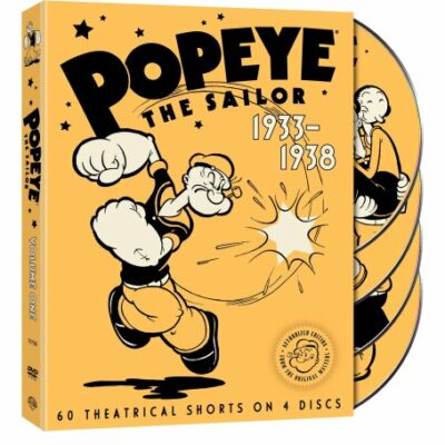 Popeye the Sailor 1933-1938 The Complete First Volume Cover