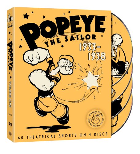 Popeye the Sailor 1933-1938 The Complete First Volume Cover