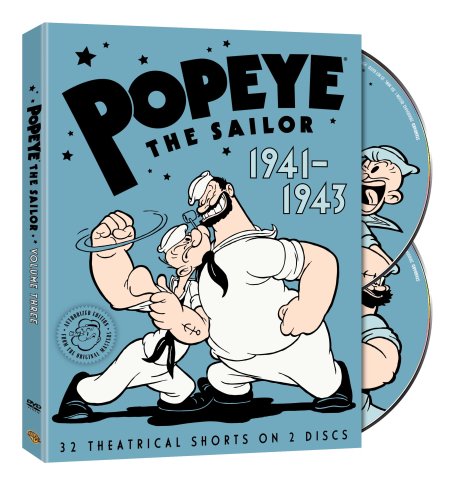 Popeye the Sailor 1941-1943 The Complete Third Volume Cover