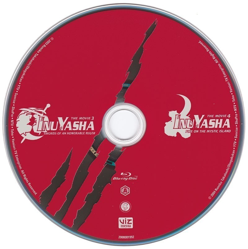 Inuyasha The Movie The Complete Collection Disc 2