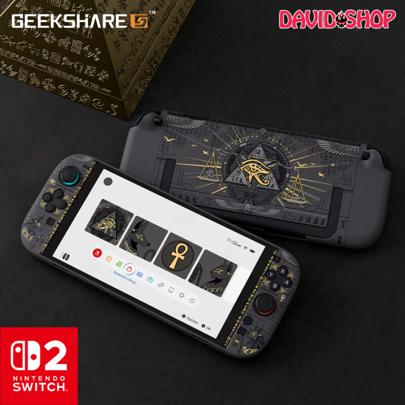 Ốp lưng & Bọc case Joy-Con chủ đề Ai Cập chính hãng GeekShare - Nintendo Switch 2