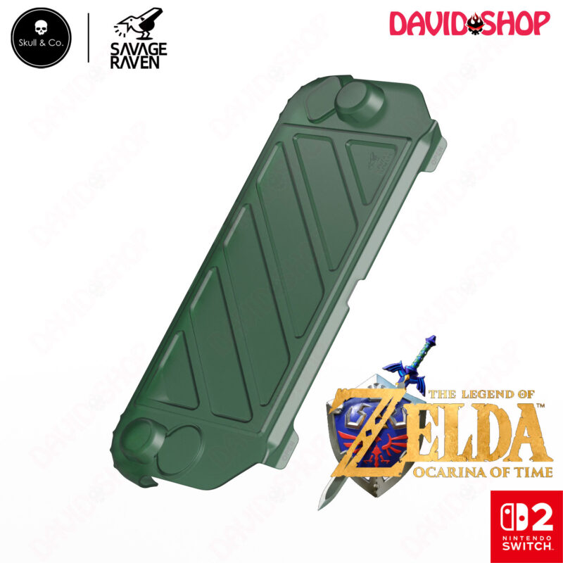 Ốp trước HardShell Front Cover cho StandGrip, Fission Grip, GripCase hãng Savage Raven (Skull & Co.) – Nintendo Switch 2 - LEGEND OF ZELDA