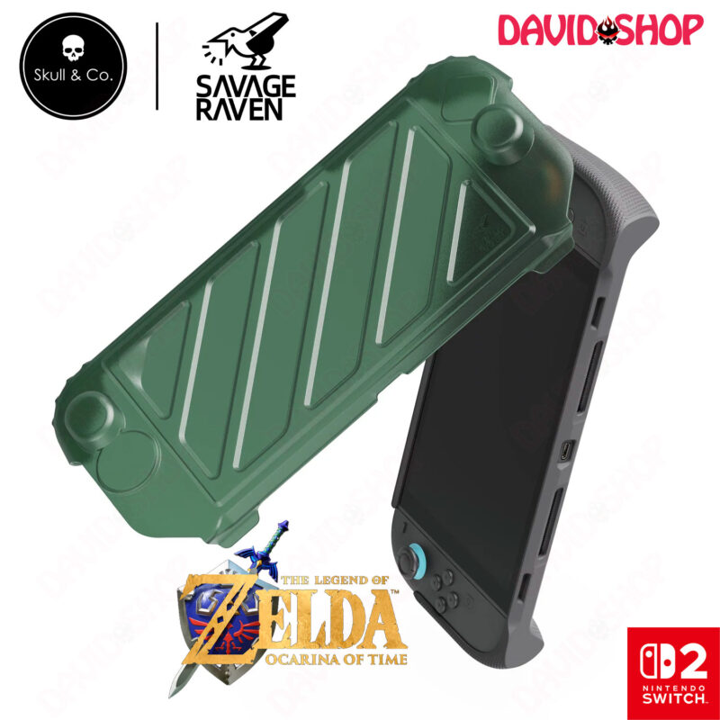 Ốp trước HardShell Front Cover cho StandGrip, Fission Grip, GripCase hãng Savage Raven (Skull & Co.) - Nintendo Switch 2