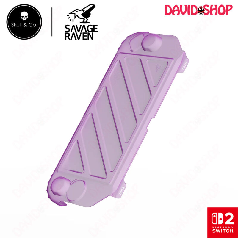 Ốp trước HardShell Front Cover cho StandGrip, Fission Grip, GripCase hãng Savage Raven (Skull & Co.) – Nintendo Switch 2 - LIGHT PURPLE