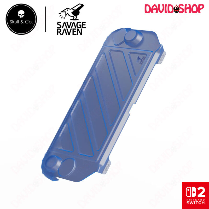 Ốp trước HardShell Front Cover cho StandGrip, Fission Grip, GripCase hãng Savage Raven (Skull & Co.) – Nintendo Switch 2 - MARIO BLUE