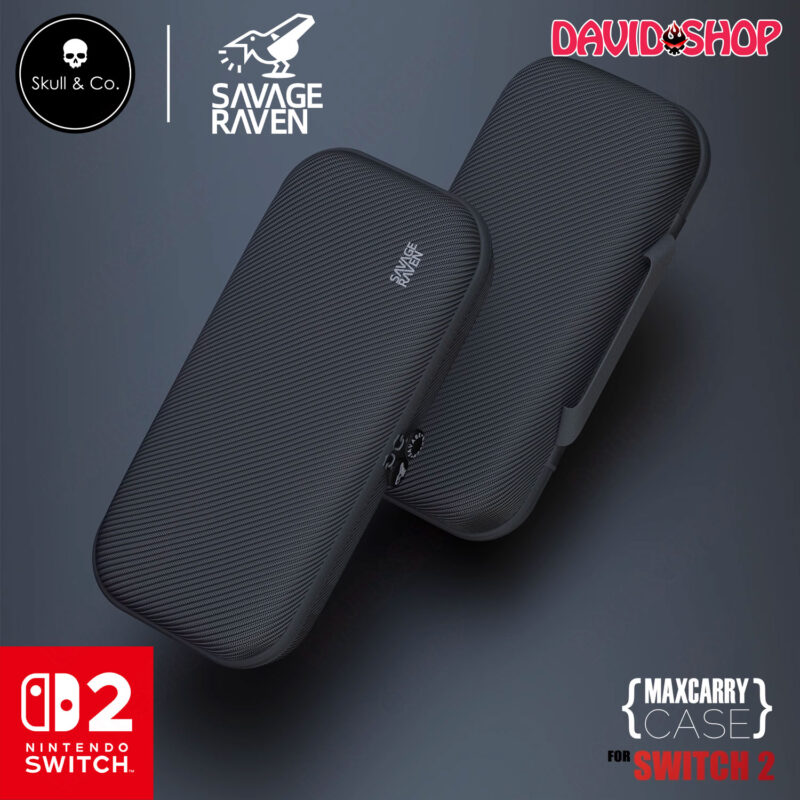 Túi Maxcarry Case Savage Raven (Skull & Co.) - Nintendo Switch 2
