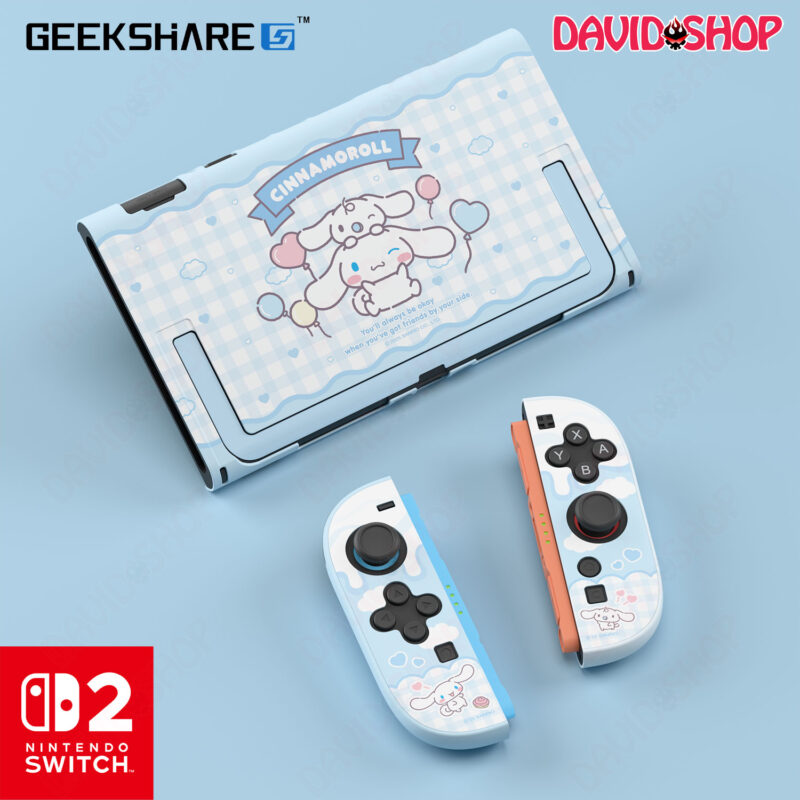 Ốp lưng + bọc case Joy-Con 2 GeekShare x Sanrio (Cinnamoroll) - Nintendo Switch 2