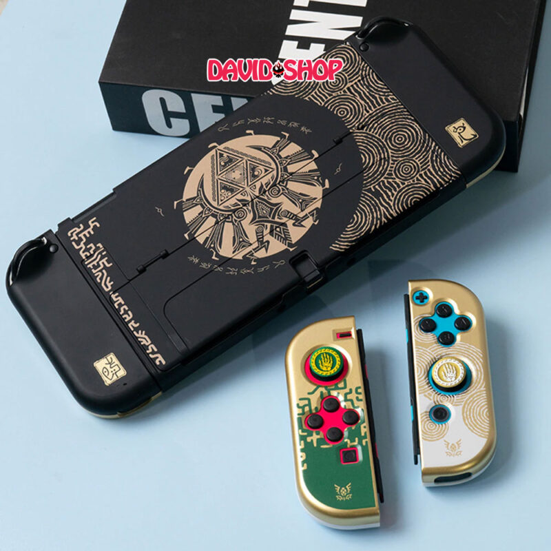 Ốp lưng + case Joy-Con The Legend of Zelda: Tears of The Kingdom hãng Akitomo - Nintendo Switch OLED / V1, V2