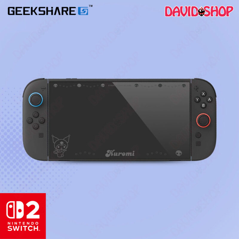 Cường lực tàng hình hoa văn Kuromi chính hãng GeekShare - Nintendo Switch 2