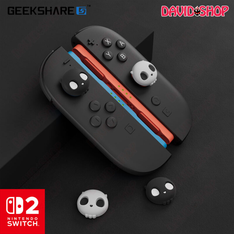 Núm bọc analog Đầu Lâu Ngọt Ngào cao cấp, chính hãng GeekShare cho Joy-Con - Nintendo Switch 2