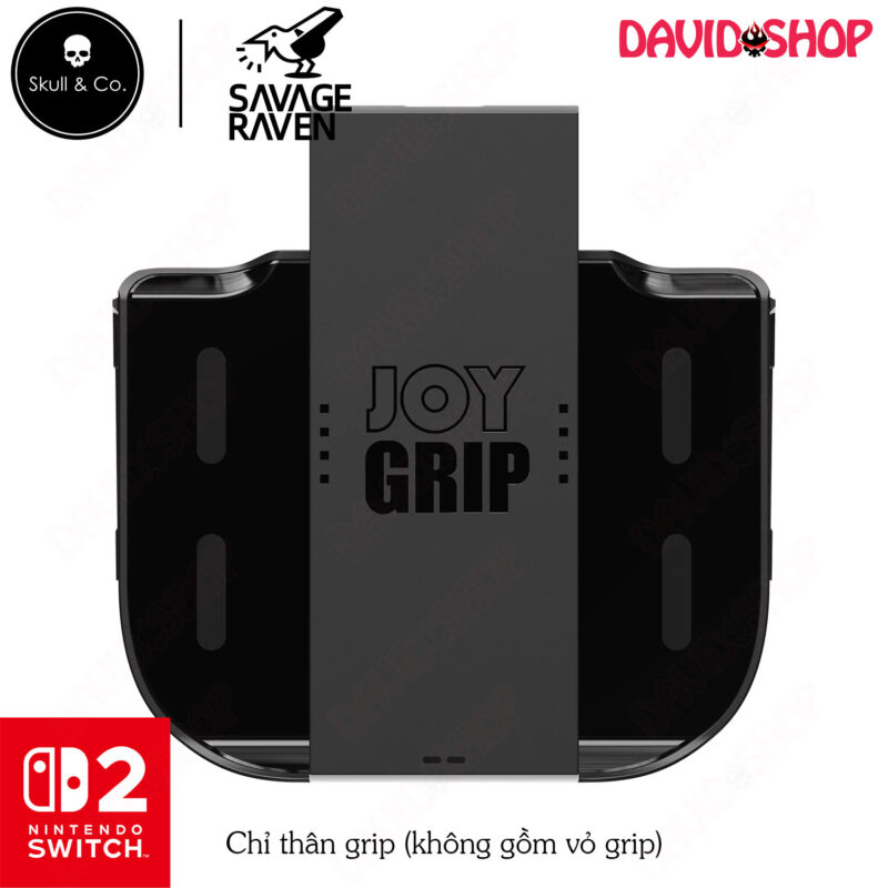 JoyGrip sạc công thái học cho Joy-Con 2 hãng Savage Raven (Skull & Co.) – Nintendo Switch 2 - Thân Joy-Grip lẻ