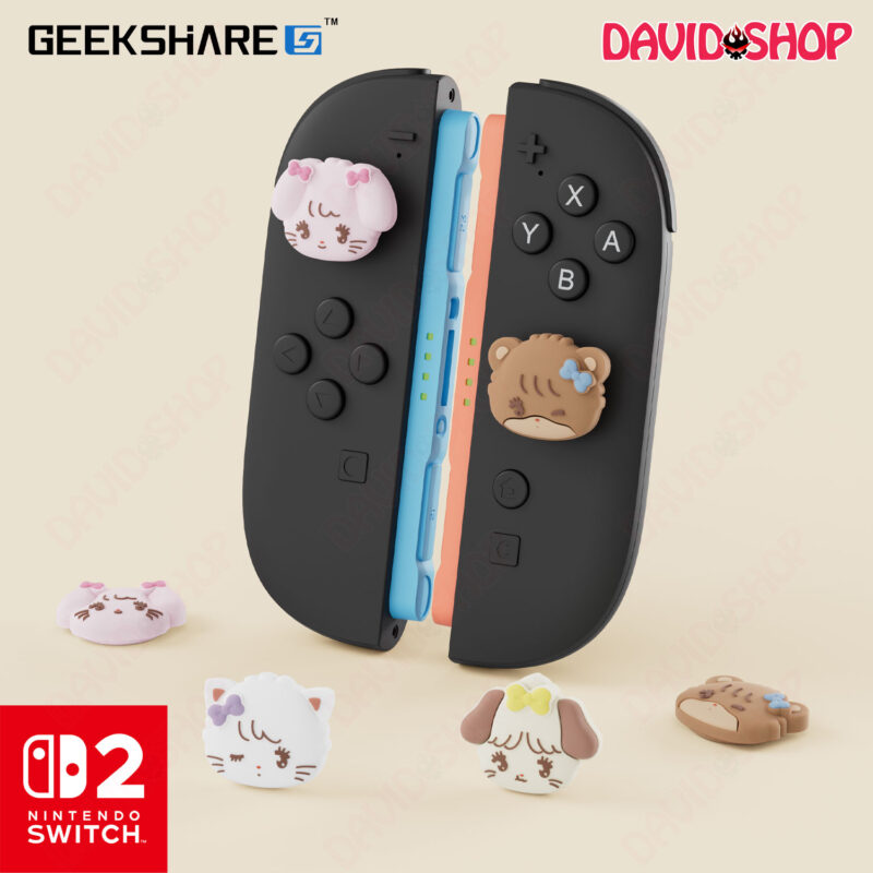 Núm bọc analog Mikko cao cấp, chính hãng GeekShare cho Joy-Con - Nintendo Switch 2