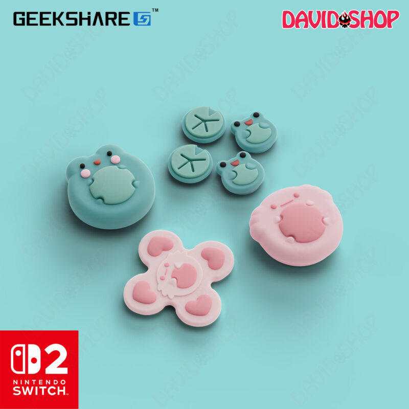 Nút dán D-PAD (GeekShare) nhiều chủ đề cho Joy-Con 2 – Nintendo Switch 2 - Ếch Ộp