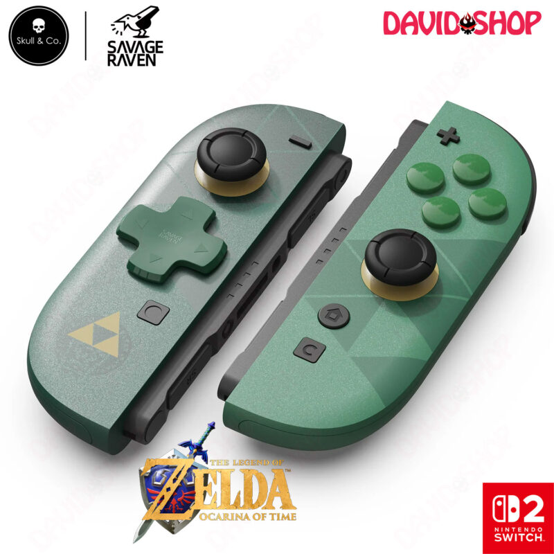Nút dán D-PAD Savage Raven (Skull & Co.) cho Joy-Con - Nintendo Switch 2