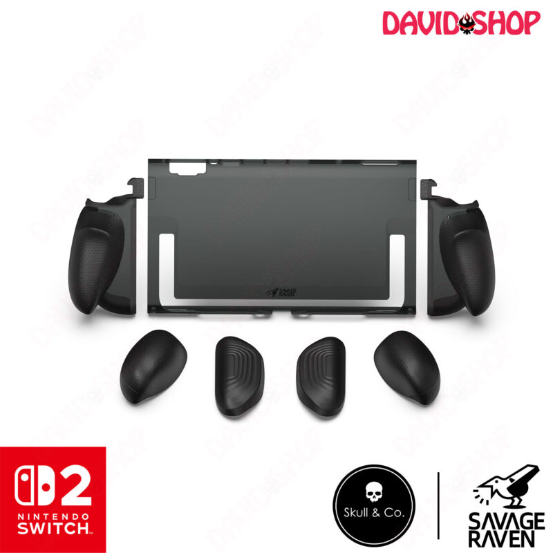 Ốp lưng FissionGrip Savage Raven (Skull & Co.) bản BLACK - Nintendo Switch 2
