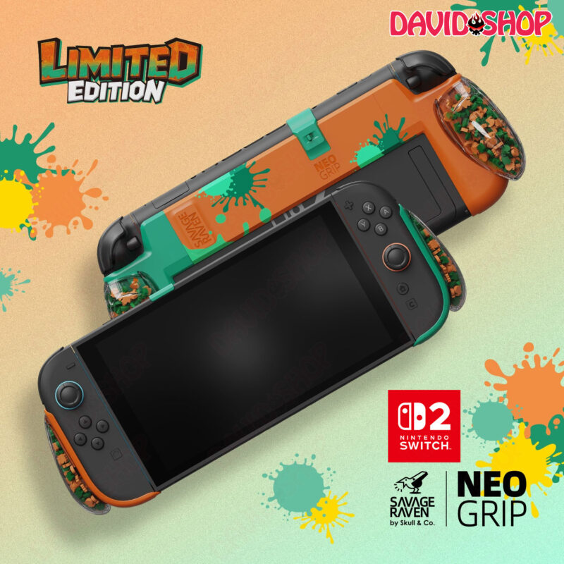 Ốp lưng NeoGrip & Túi Maxcarry Case Savage Raven (Skull & Co.) - Nintendo Switch 2