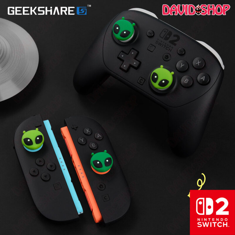 Núm bọc analog (GeekShare) Alien Onslaugh cho Joy-Con - Nintendo Switch 2