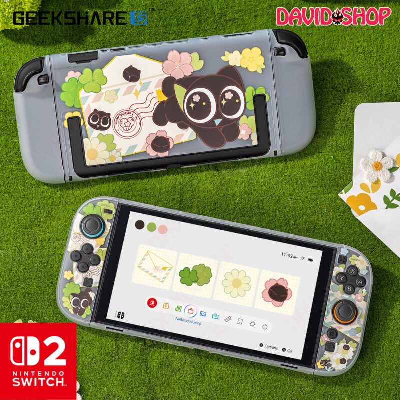 Ốp lưng & Bọc case Joy-Con The Legend of Hei Mùa Xuân chính hãng GeekShare - Nintendo Switch 2