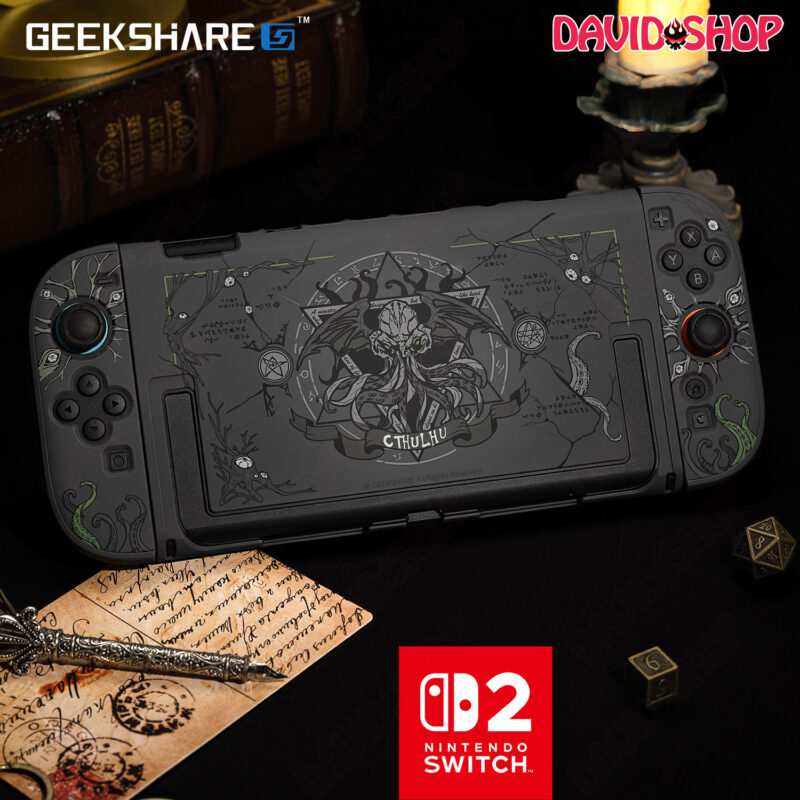 Ốp lưng & Bọc case Joy-Con chủ đề Quái Vật Cthulhu chính hãng GeekShare - Nintendo Switch 2