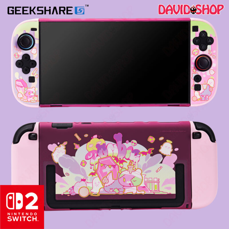 Ốp lưng & Bọc case Joy-Con chủ đề Cutie Doll chính hãng GeekShare - Nintendo Switch 2