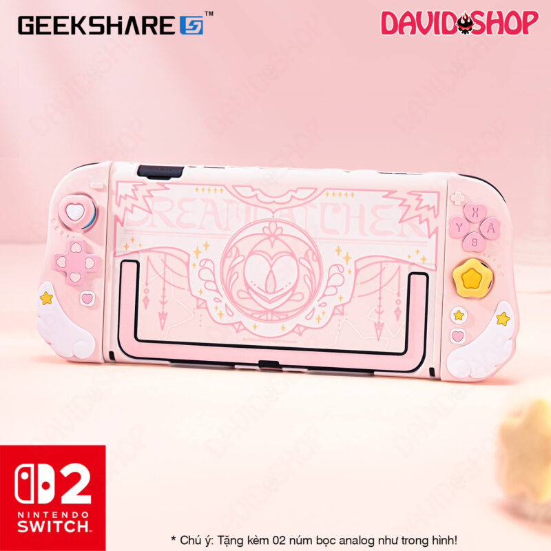 Ốp lưng & Bọc case Joy-Con chủ đề Star Wings chính hãng GeekShare - Nintendo Switch 2