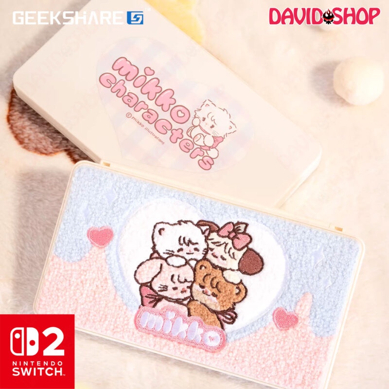 Hộp đựng băng & thẻ nhớ microSD (GeekShare) Mikko - Nintendo Switch 2 / Nintendo Switch OLED, V1, V2, Lite