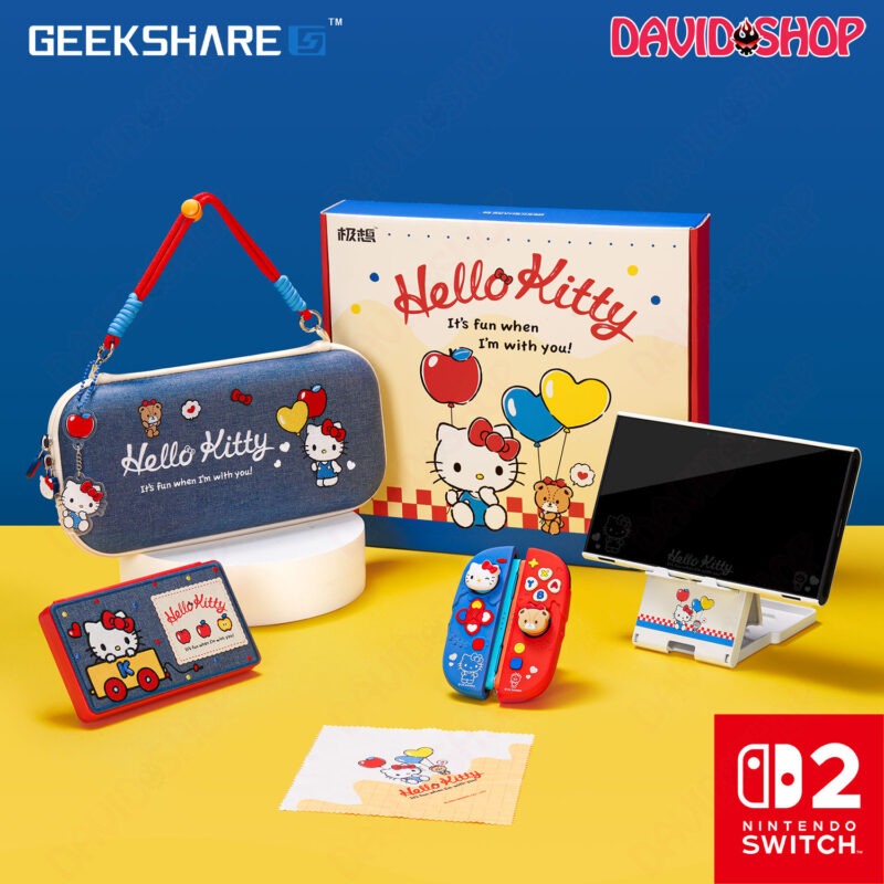 Hộp quà tặng Hello Kitty chính hãng GeekShare x Sanrio - Nintendo Switch 2 / OLED