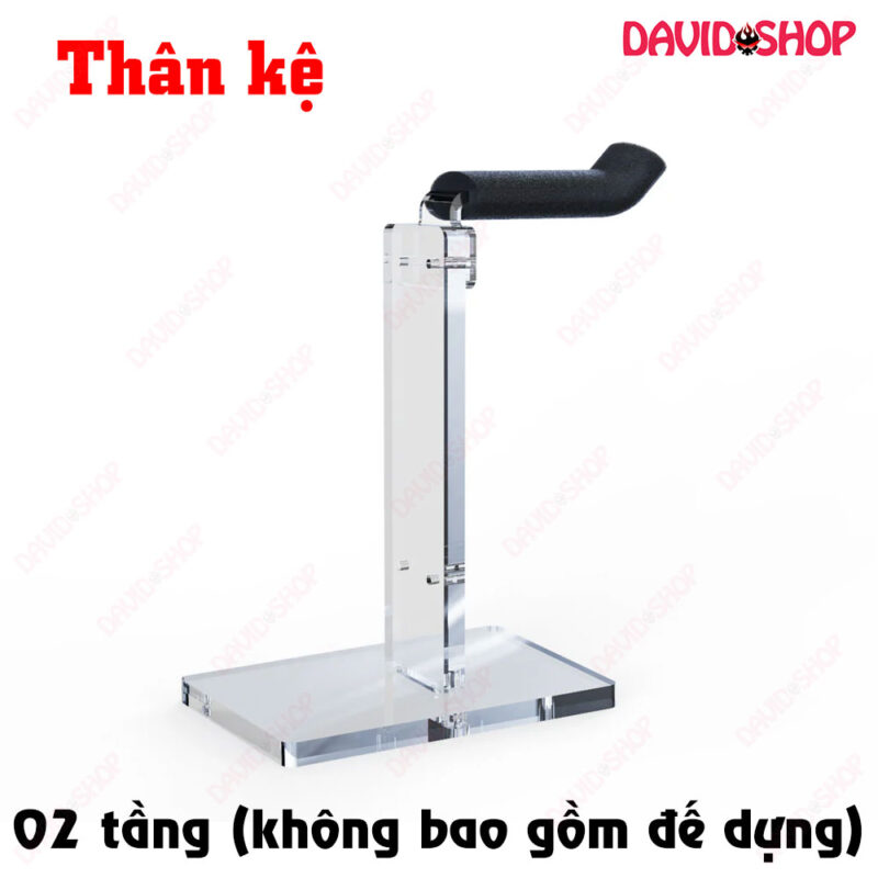 Thân kệ Savage Raven (Skull & Co.) dùng gắn đế dựng tay cầm - Loại 2 tầng
