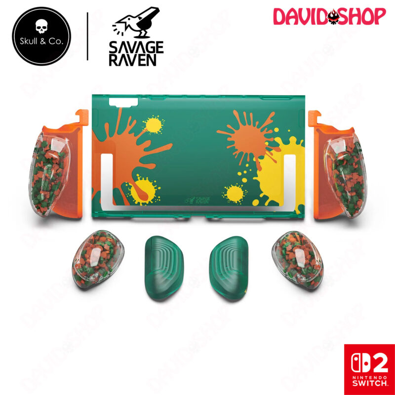 Ốp lưng FissionGrip Savage Raven (Skull & Co.) bản TETR Limited Edition - Nintendo Switch 2