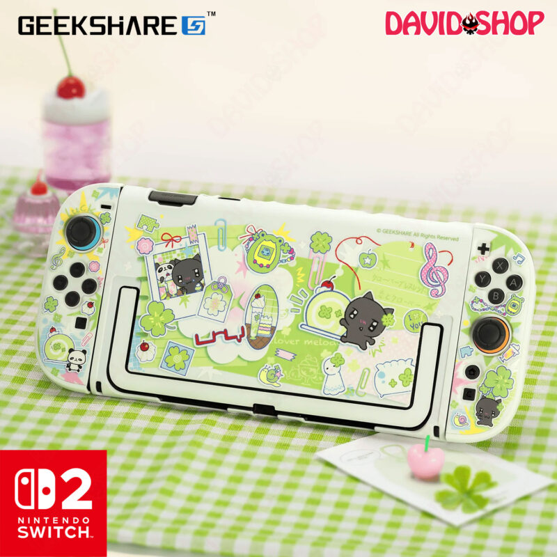 Ốp lưng & Bọc case Joy-Con chủ đề Lucky Memo chính hãng GeekShare - Nintendo Switch 2