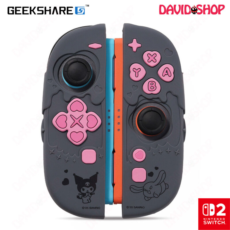 Bọc case Joy-Con silicone GeekShare x Sanrio (Kuromi) - Nintendo Switch 2
