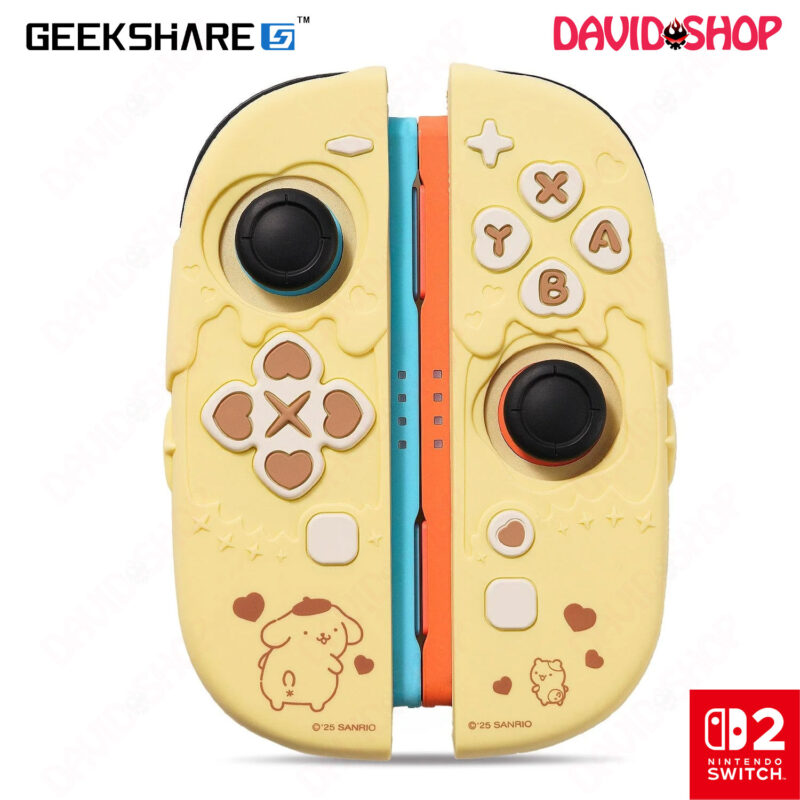 Bọc case Joy-Con silicone GeekShare x Sanrio (Pon Pom Purin) - Nintendo Switch 2