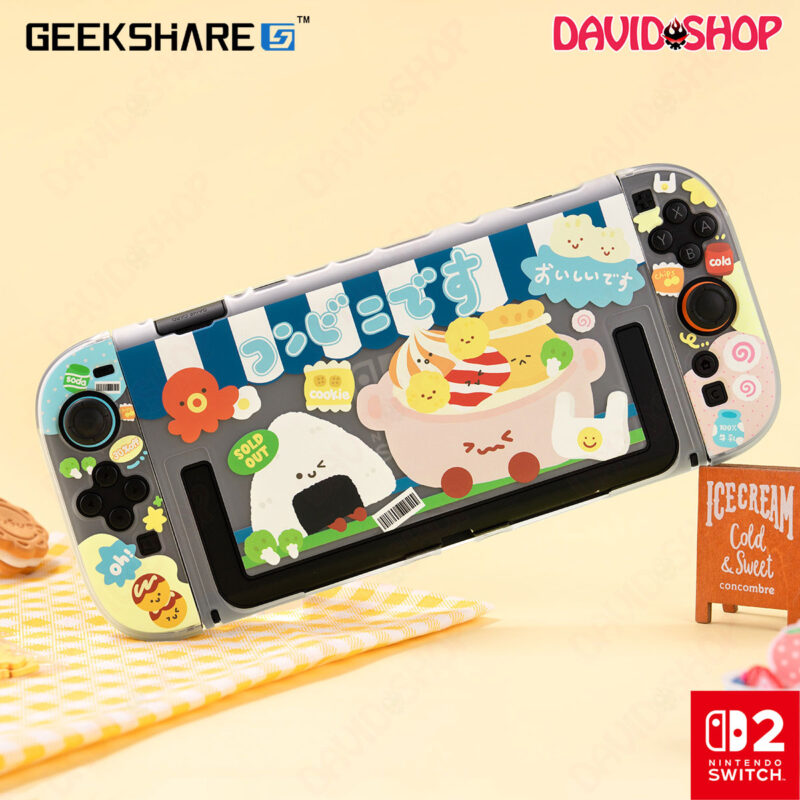 Ốp lưng & Bọc case Joy-Con chủ đề Món Ăn Nhật chính hãng GeekShare - Nintendo Switch 2