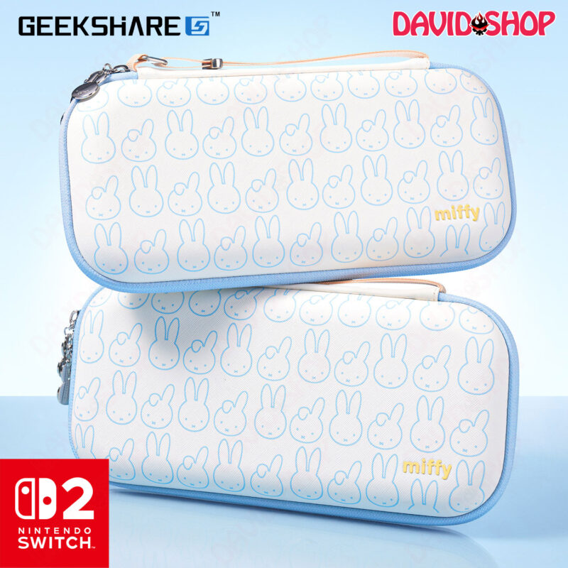 Túi bảo vệ máy Hello Miffy chính hãng GeekShare x Mercis BV - Nintendo Switch 2