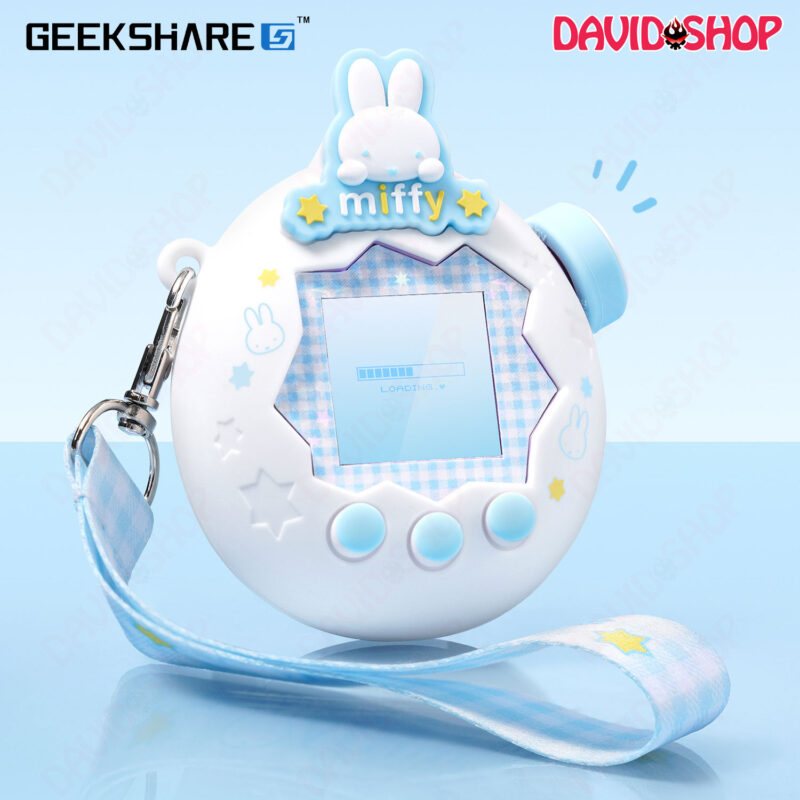 Bọc case silicone Hello Miffy cho máy nuôi thú ảo Tamagotchi Paradise chính hãng GeekShare