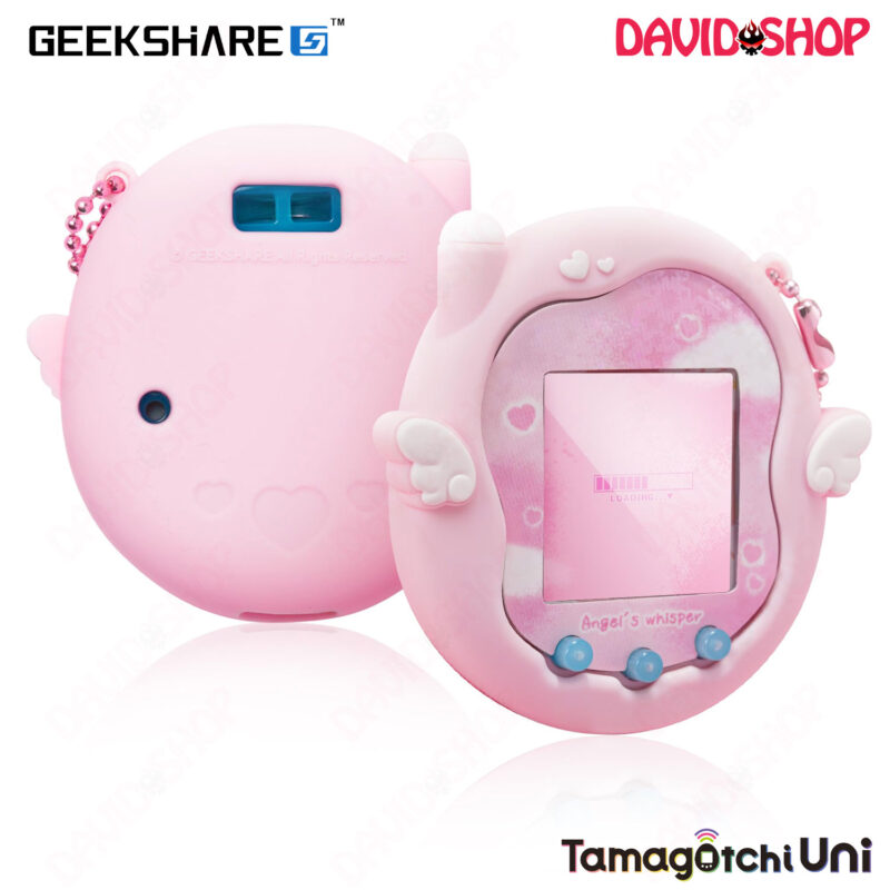 Bọc case silicone Star Wings cho máy nuôi thú ảo Tamagotchi Uni chính hãng GeekShare - PINK