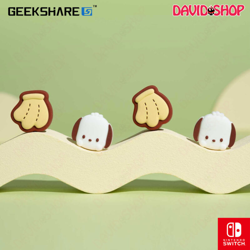 Núm bọc analog GeekShare x Sanrio cho Joy-Con – Nintendo Switch V1, V2, OLED, Lite - POCHACCO