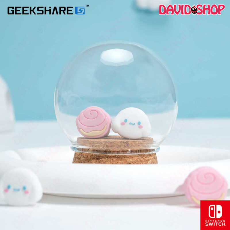 Núm bọc analog GeekShare x Sanrio cho Joy-Con – Nintendo Switch V1, V2, OLED, Lite - CINNAMOROLL