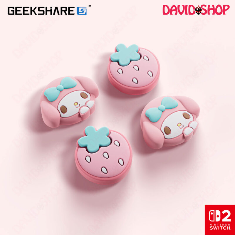 Núm bọc analog MY MELODY chính hãng GeekShare & Sanrio cho Joy-Con - Nintendo Switch 2