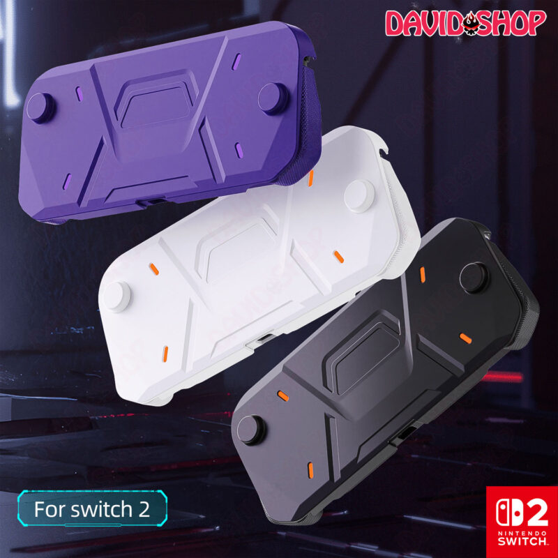 Ốp lưng TPU & Nắp mặt trước Mecha-Style thiết kế công thái học - Nintendo Switch 2