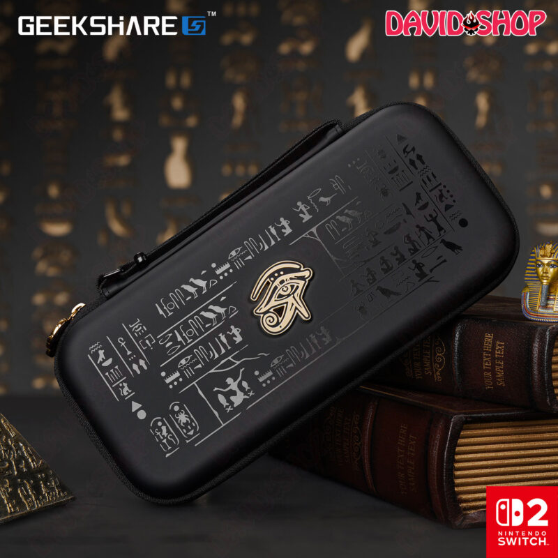 Túi bảo vệ máy chủ đề Ai Cập chính hãng GeekShare - Nintendo Switch 2