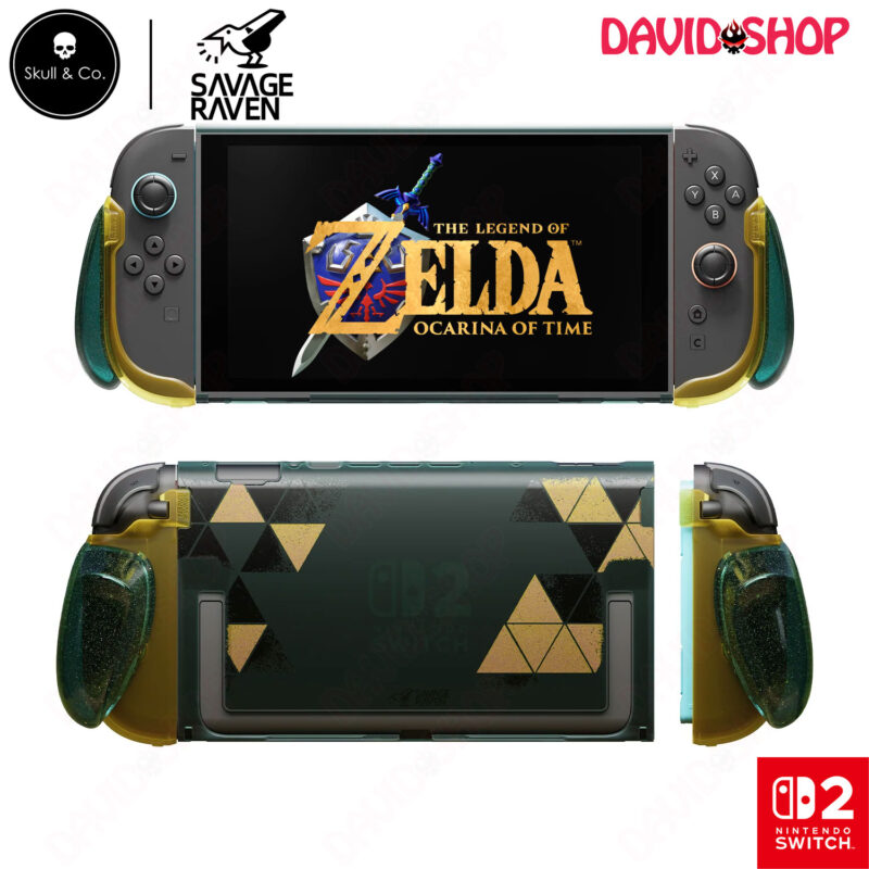 Ốp lưng FissionGrip Savage Raven (Skull & Co.) bản TETR Limited Edition - Nintendo Switch 2